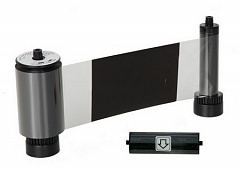 Черная лента с оверлеем (KO) на 3000 оттисков с чистящим роликом; для принтера Advent SOLID 700 в Самаре