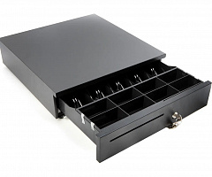 Денежный ящик G-Sense 410XL, чёрный, Epson, электромеханический в Самаре