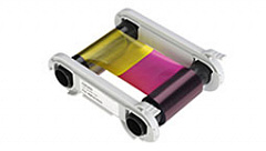 Полноцветная лента (YMCKO) на 500 оттисков с чистящим роликом; для принтера Advent SOLID 700 в Самаре